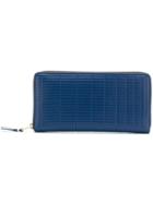 Comme Des Garçons Wallet Brick Line Wallet - Blue
