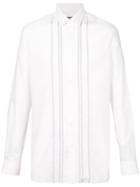 Lanvin Embroidered Zig Zag Shirt - White
