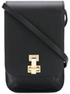 The Volon Push-lock Mini Bag - Black