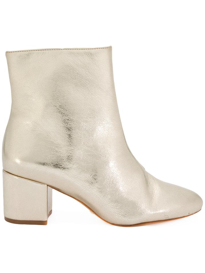 Schutz Ankle Boots - Metallic