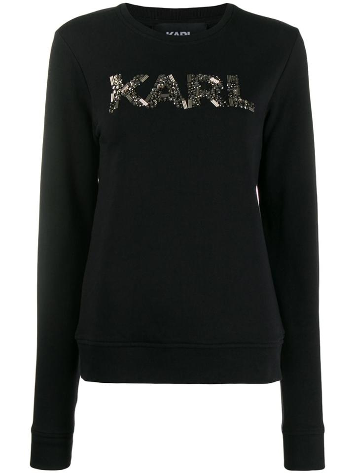 Karl Lagerfeld Karl Oui Sweatshirt - Black