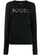 Karl Lagerfeld Karl Oui Sweatshirt - Black