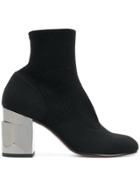 Clergerie Block Heel Ankle Boots - Black