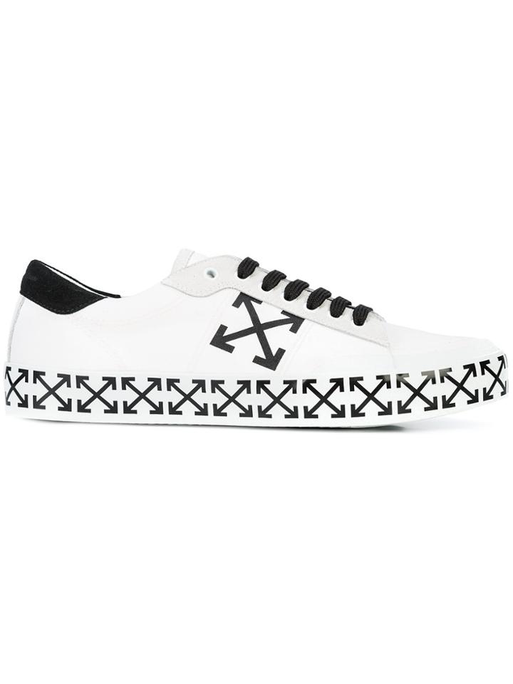 Off-white Arrow Print Low Top Sneakers