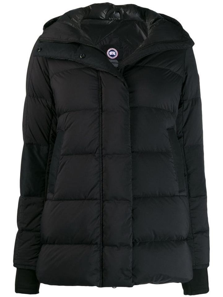 Canada Goose Hooded Puffer Jacket - Black