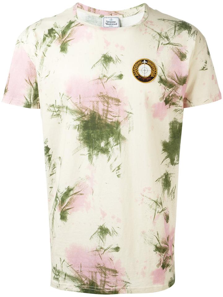 Vivienne Westwood Man Wine Stains T-shirt, Men's, Size: Xl, Nude/neutrals, Cotton