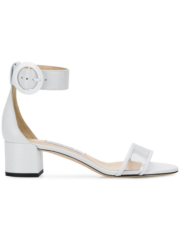 Jimmy Choo Jaime Sandals - White