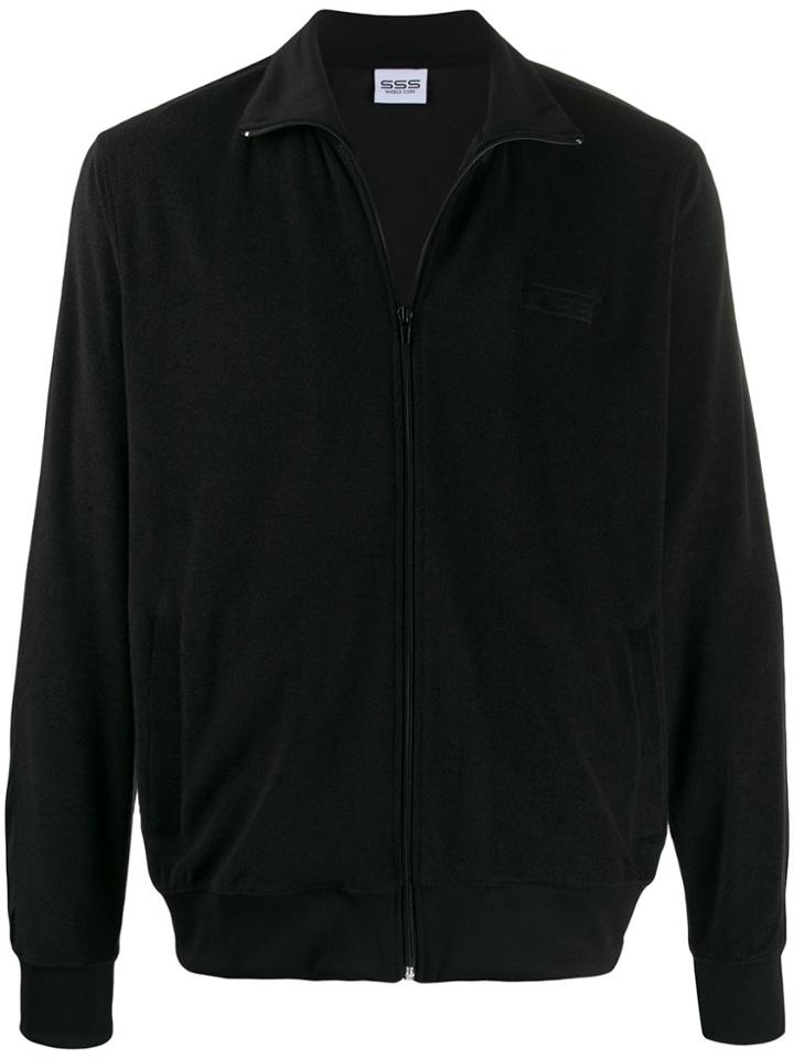 Sss World Corp Zip Up Sweatshirt - Black