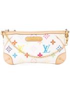 Louis Vuitton Vintage Pochette Milla Mm Hand Bag - White