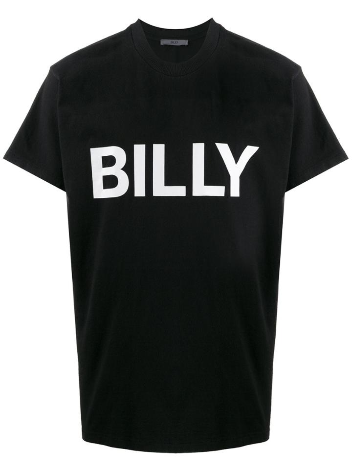 Billy Los Angeles Distressed Logo T-shirt - Black