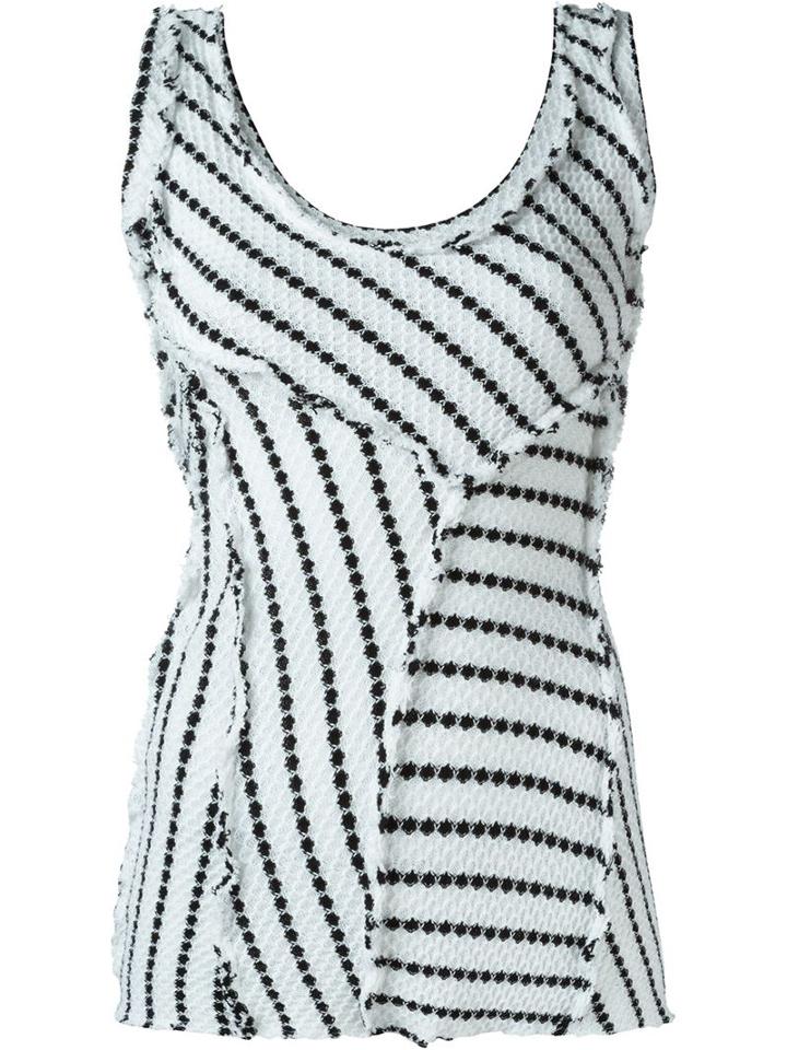 Richard Malone Patchwork Twisted Seam Vest