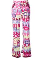 Chanel Pre-owned Brand Printed Trousers - Multicolour