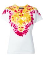 Diesel Tie-dye T-shirt, Women's, Size: Xs, White, Cotton