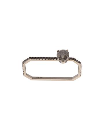 Eva Fehren Square Ring - Metallic