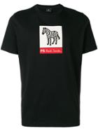 Ps Paul Smith Printed Zebra T-shirt - Black