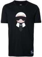 Fendi 'karl Loves Fendi' T-shirt - Black