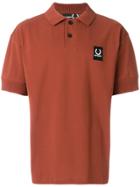 Raf Simons X Fred Perry Polo Shirt With Logo - Yellow & Orange