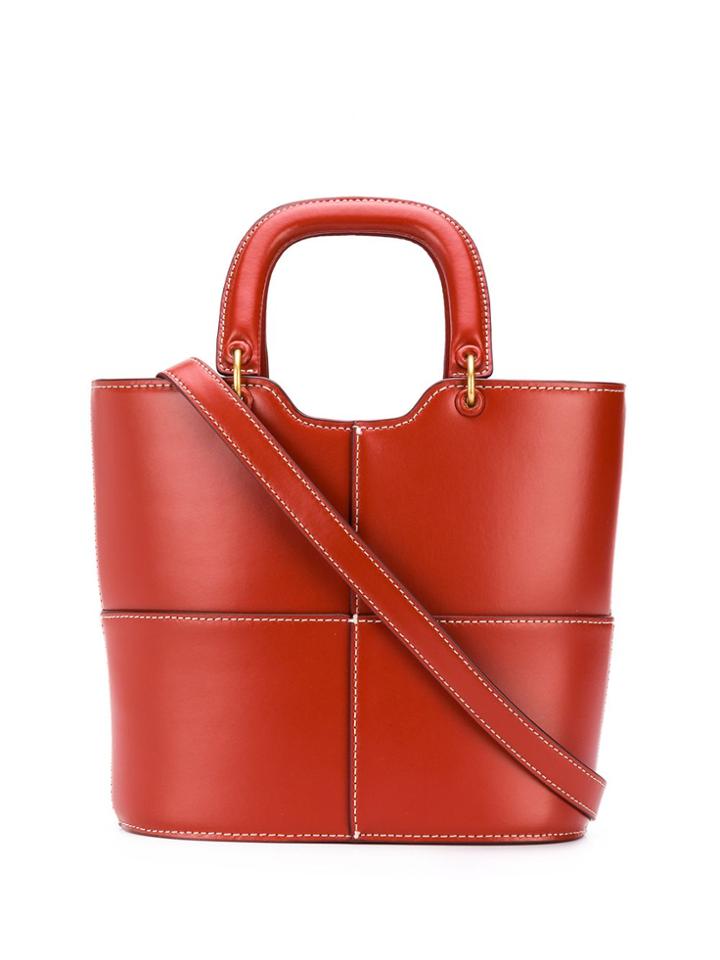 Staud Andy Bucket Bag - Red