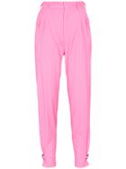 Alyx Mid Rise Virgin Wool Cashmere-blend Cropped Trousers - Pink &