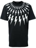 Neil Barrett 'thunder' T-shirt, Men's, Size: Xl, Cotton