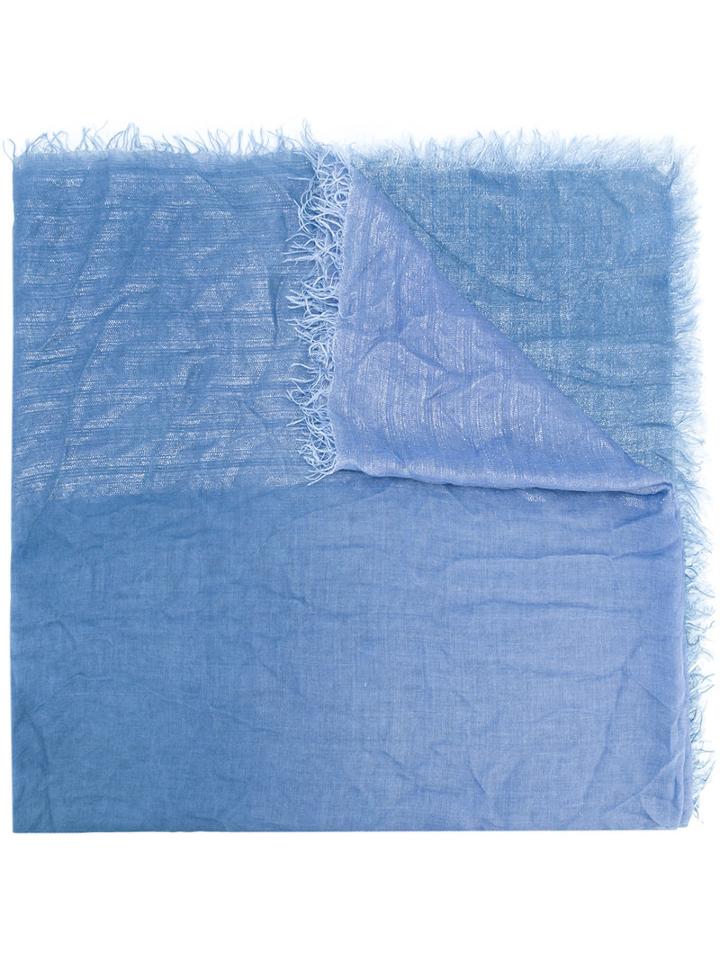 Faliero Sarti Dorineth Scarf, Women's, Blue, Modal/cupro/silk/polyester