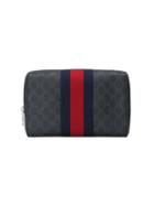 Gucci Black Gg Supreme Toiletry Case