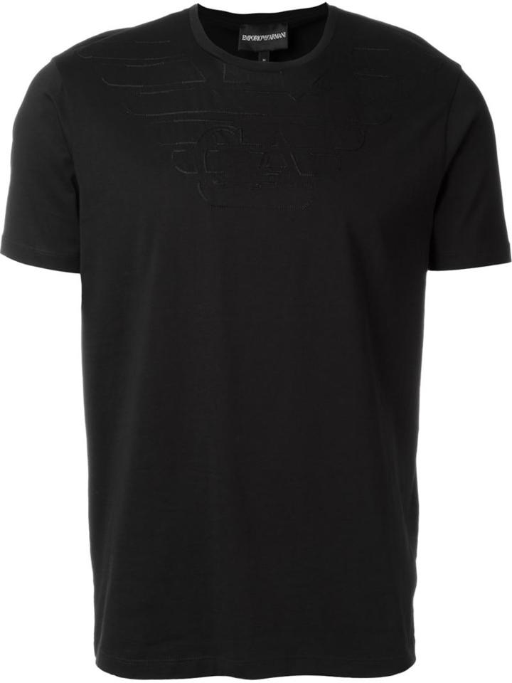 Emporio Armani Classic T-shirt, Men's, Size: M, Black, Cotton