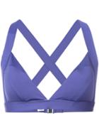 Onia - Alexandra Bikini Top - Women - Nylon/spandex/elastane - S, Pink/purple, Nylon/spandex/elastane