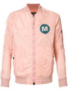 Maharishi - M Bomber Jacket - Men - Nylon - L, Pink/purple, Nylon