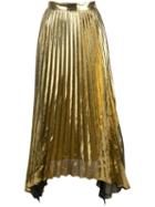 Altuzarra Freya Metallic Effect Skirt - Gold