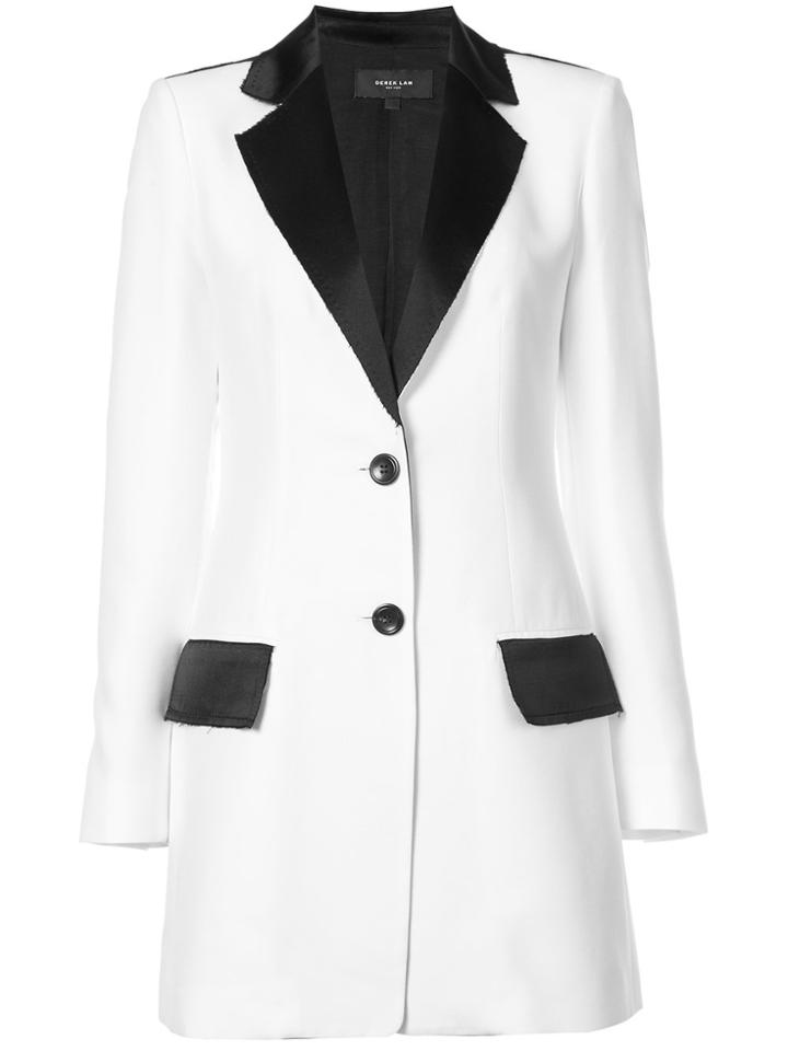 Derek Lam Raw Edge Tailored Jacket - Black