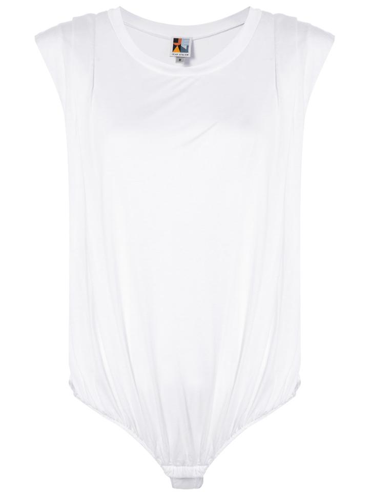 Jean Atelier Sleeveless Tank Body - White