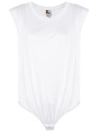 Jean Atelier Sleeveless Tank Body - White