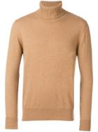Ballantyne Roll-neck Sweater - Nude & Neutrals