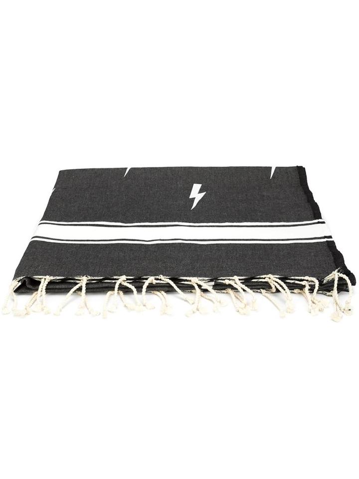Neil Barrett Lightning Bolt Scarf