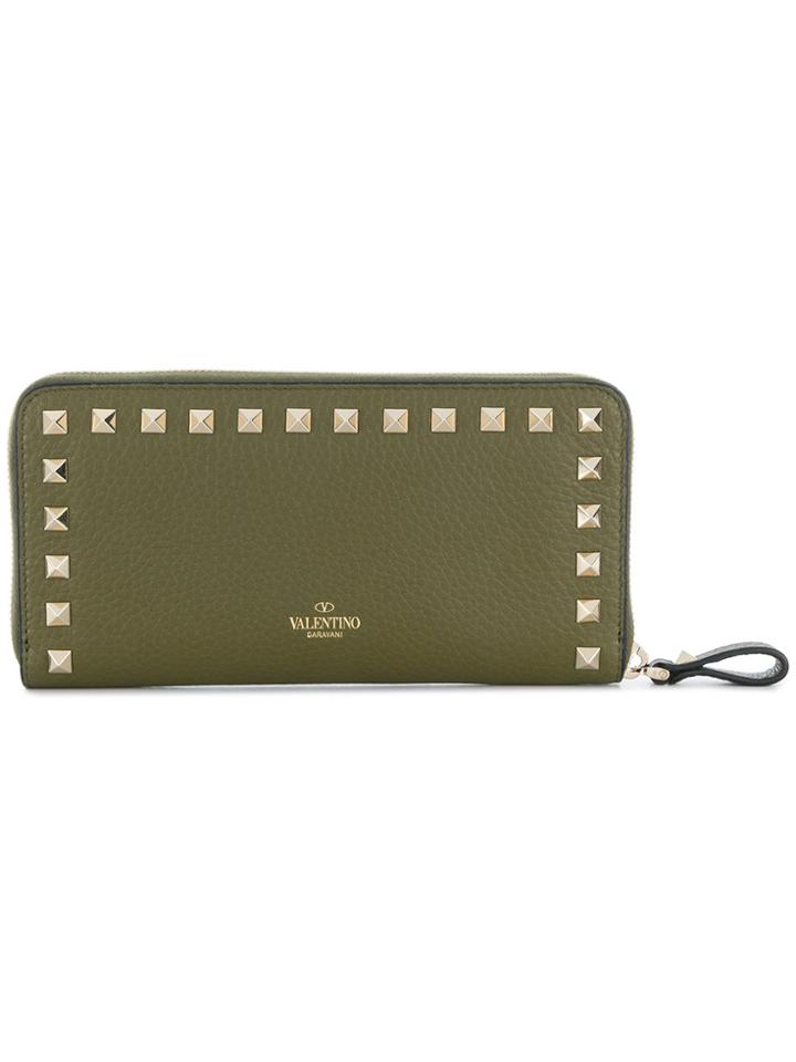 Valentino Valentino Garavani Rockstud Continental Wallet - Green