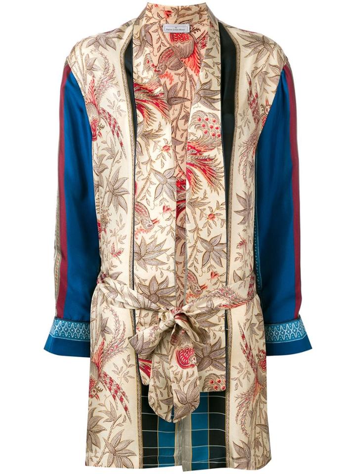 Pierre-louis Mascia Multi-print Jacket - Neutrals