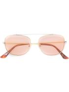 Retrosuperfuture 'primo Pink' Sunglasses - Metallic
