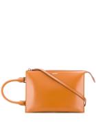 Jil Sander Top Handle Tote - Brown