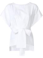 Xacus Tie Waist T-shirt - White