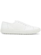 Prada Low Top Lace-up Sneakers - White
