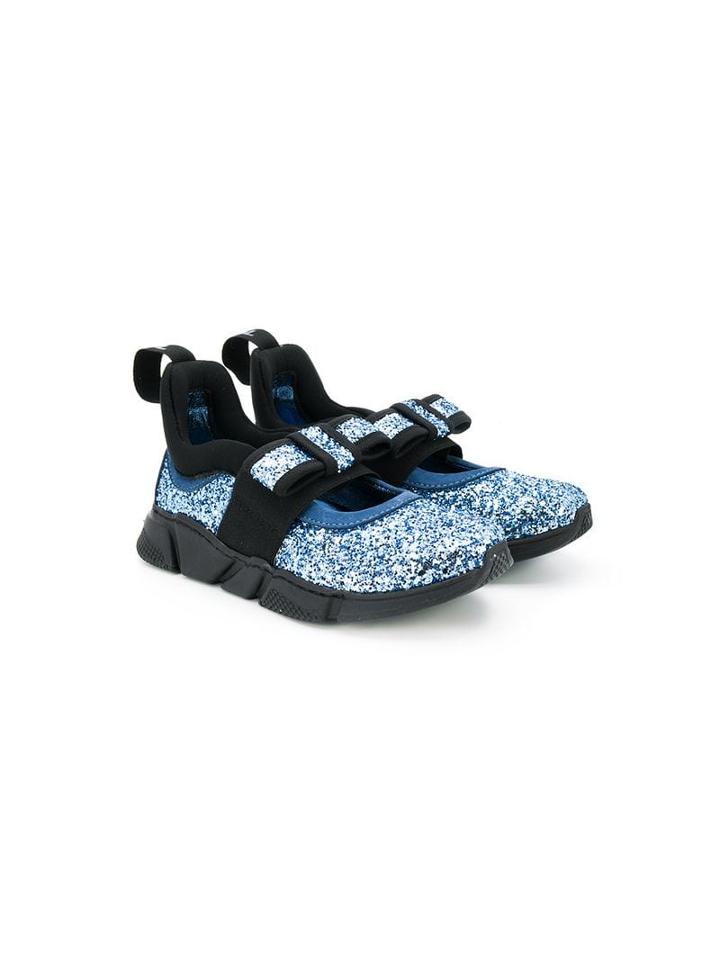 Mi Mi Sol Teen Ballerina Sneakers - Blue
