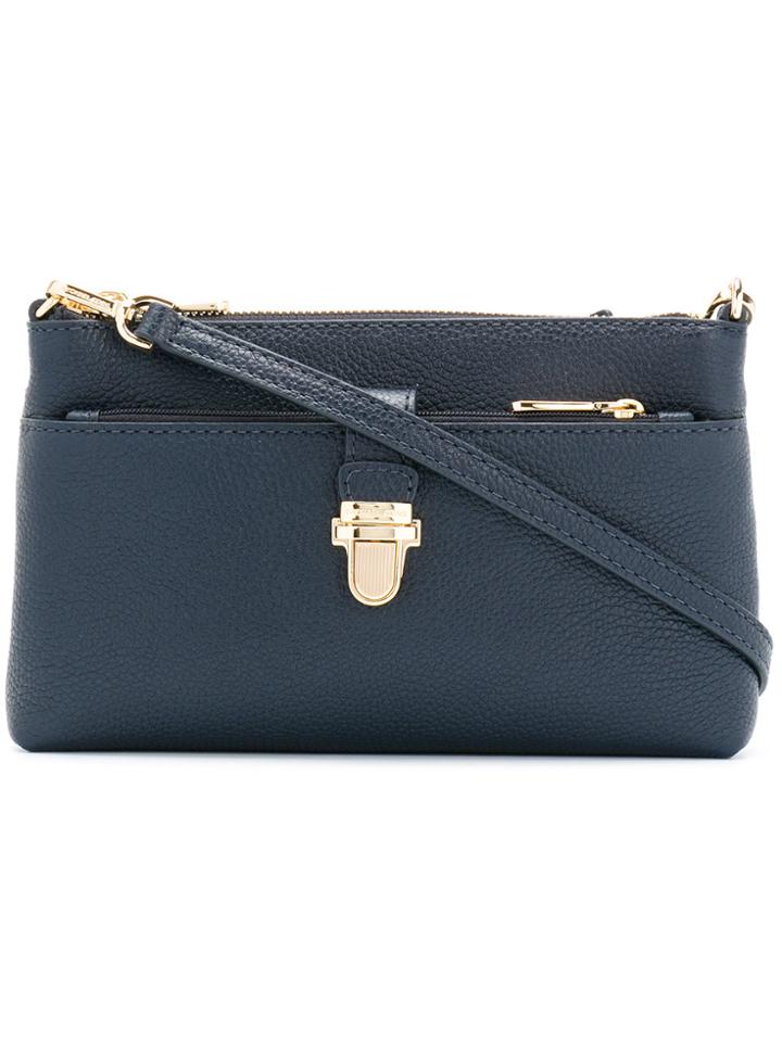 Michael Michael Kors Zipped Pouch Crossbody Bag - Blue