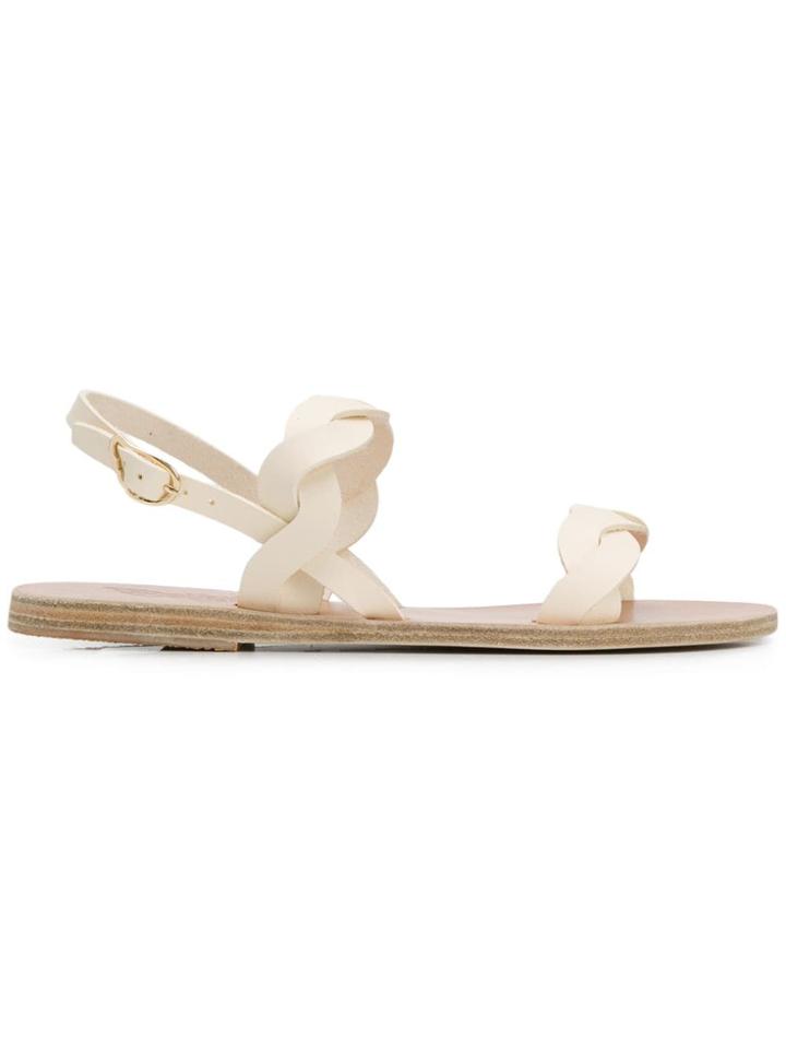 Ancient Greek Sandals Plexi Sandals - White