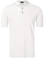 Dell'oglio Knitted Polo T-shirt - White