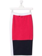 Tommy Hilfiger Junior Colour Block Skirt - Pink