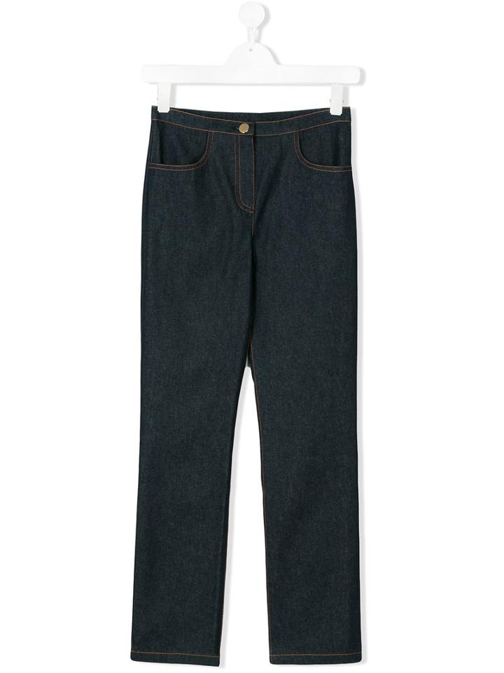 Señorita Lemoniez - Encinitas Jeans - Kids - Cotton - 12 Yrs, Blue