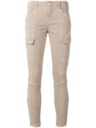 J Brand Cargo Skinny Trousers, Women's, Size: 30, Nude/neutrals, Cotton/spandex/elastane