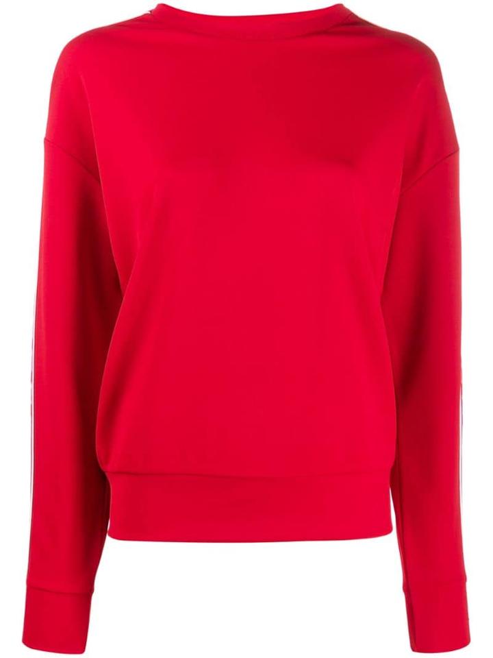 Iceberg Logo Crew Neck Sweater - Red