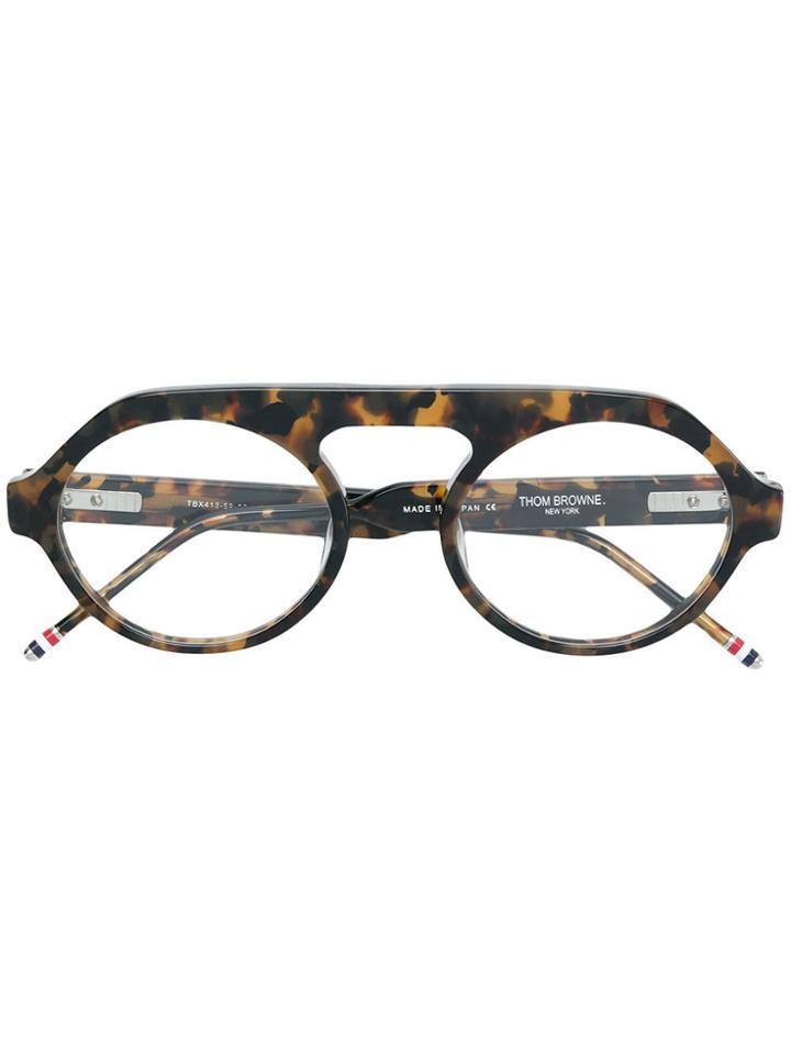 Thom Browne Eyewear Round-frame Glasses